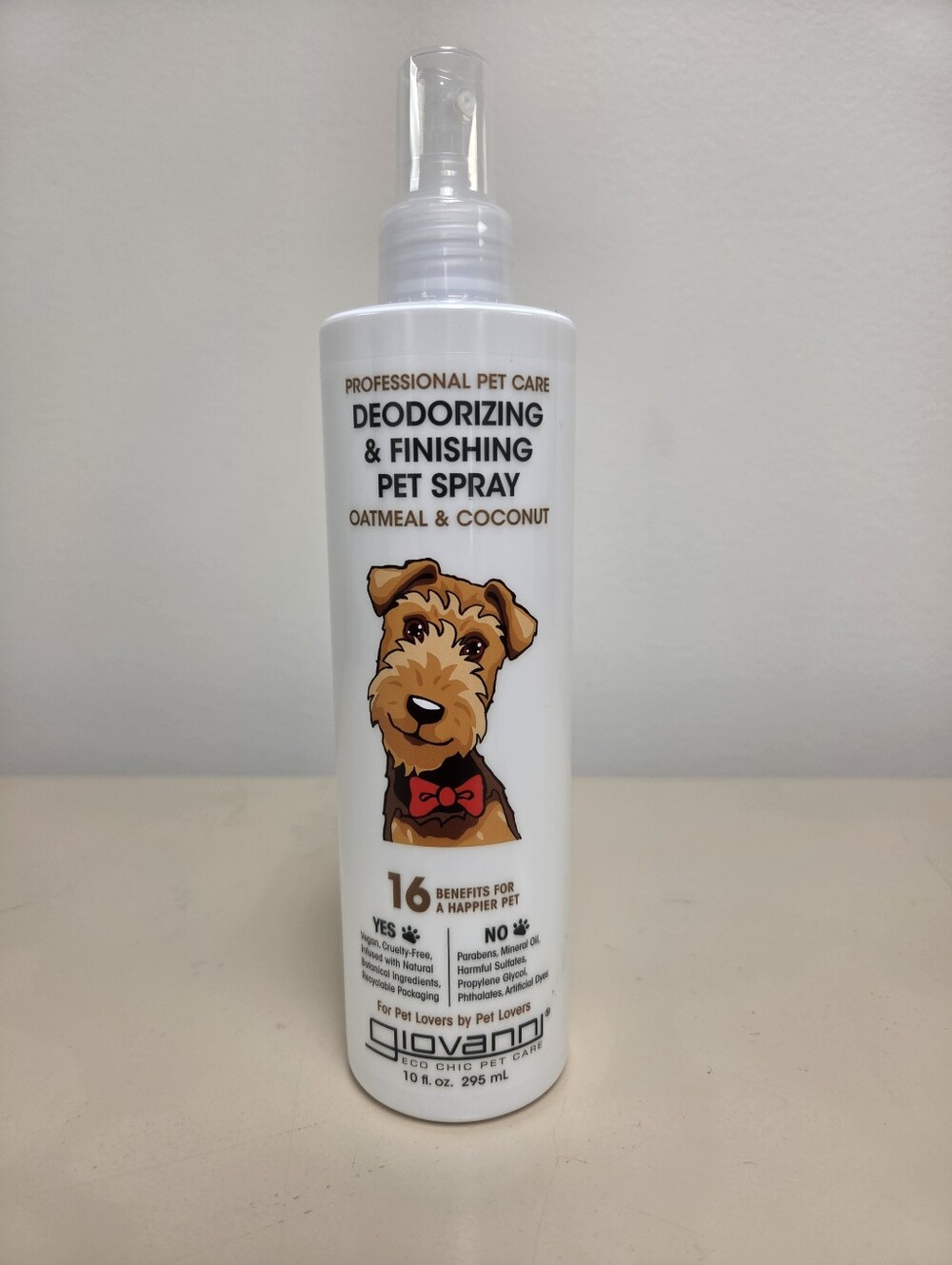 GIOVANNI Deodorizing & Finishing Pet Spray - Oatmeal & Coconut - NEW